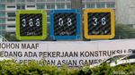 Layar Hitung Mundur Asian Games Eksis di Bundaran HI