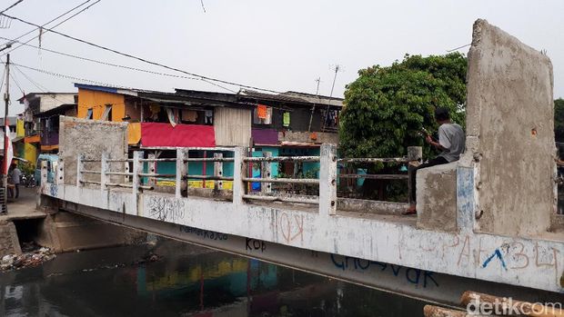 Sering Jadi Lokasi Tawuran, Jembatan di Johar Baru Ditutup