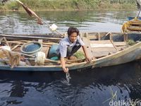Penampakan Sungai Cidurian Serang Sebelum Berubah Warna Jadi Hitam