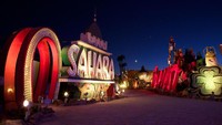 Foto: Museum Neon ini dibuka pada tahun 1996. Neon Museum berlokasi di Las Vegas Boulevard, sebelah Cashman Field Center (The Neon Museum/Facebook)