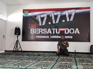 Aksi 171717, Kodam III/Siliwangi Gelar Doa Bersama Lintas Agama