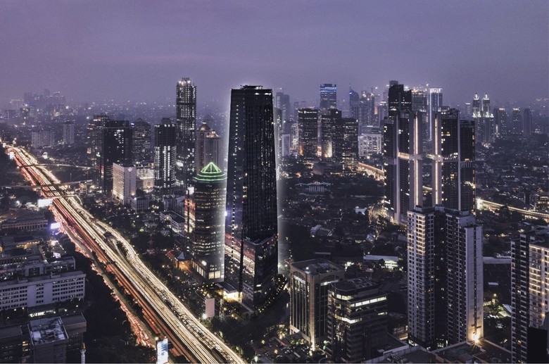 The Tower, Gedung Perkantoran Ikonik 50 Lantai di Pusat Bisnis Jakarta