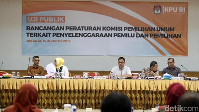 KPU Gelar Uji Publik Rancangan Peraturan Pemilu