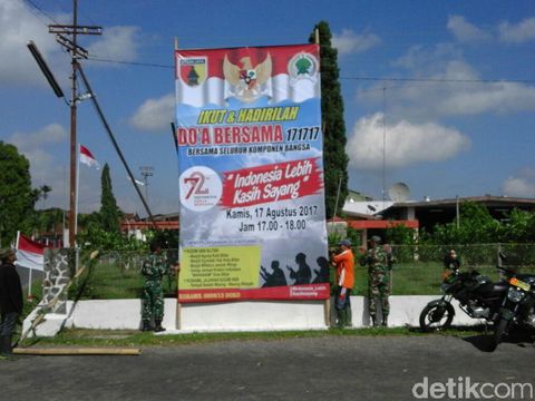 Blitar akan menggelar aksi 171717/