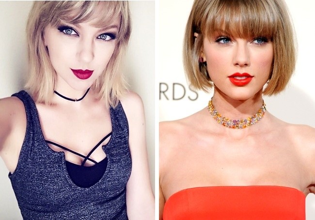 April Gloria yang tinggal di Kansas, Amerika Serikat ini merupakan ‘kembaran’ Taylor Swift. April dikenal sebagai cosplayer yang memang piawai berdandan. (Foto: Istimewa)