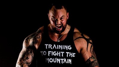 Foto: The Mountain GOT Sah Jadi Pria Terkuat di Eropa