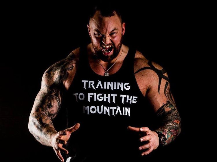 Foto: The Mountain GOT Sah Jadi Pria Terkuat di Eropa