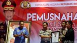 Kapolri Pimpin Pemusnahan Narkoba