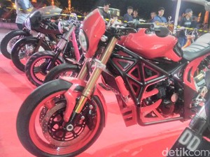 Ratusan Motor Ikuti Honda Modification Contest Makassar