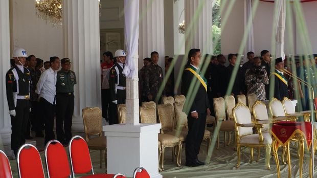 Geladi resik itu dipantau langsung oleh Presiden Jokowi dan Panglima TNI Jenderal Gatot Nurmantyo.