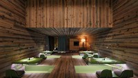 Resto bersuasana tradisional Jepang ini bukan ada di Jepang loh. Namanya Tori Tori di Mexico City. Tori Tori sengaja melapisi dinding dengan nuansa kayu yang hangat lalu memadukannya dengan furnitur hijau untuk sentuhan alam. Foto: Istimewa