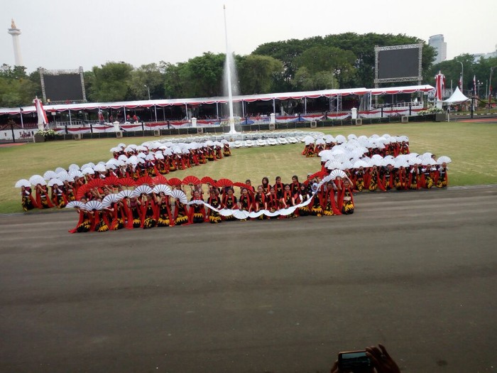 Ingin Tampil Apik di Depan Presiden, Penari Gandrung Terus Berlatih