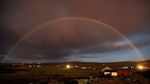 Foto: Fenomena Alam, Pelangi di Malam Hari