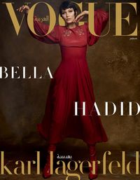 Biasa Tampil Seksi, Bella Hadid Pakai Busana Tertutup untuk Vogue Arabia