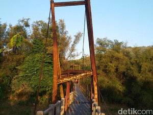 Jembatan Miring di Bantul Ini Heboh Dibicarakan di Media Sosial