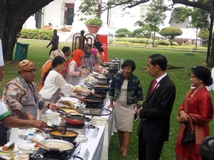 Meski Kepedesan, Jokowi Senang Aneka Masakan Ikan Disajikan di Istana
