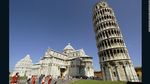 Foto: Membandingkan Menara Pisa dengan Gedung DPR yang Diklaim Miring