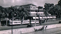 Hotel Des Indes dahulu merupakan pusat perkantoran Duta Merlin di kawasan Hayam Wuruk, Jakarta. Istimewa/Colletie Tropenmuseum
