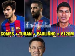 Beli Mahal Paulinho, Barcelona Jadi Guyonan Netizen