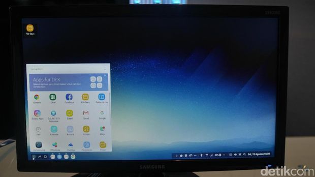 Menjajal Samsung DeX, Bisa Sulap Galaxy S8 Jadi Komputer Mini