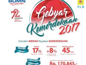 Sambut Kemerdekaan, PLN Beri Potongan Biaya Sambung Listrik Baru