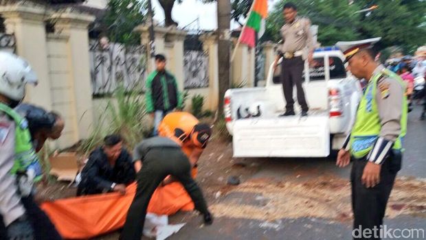 Kecelakaan Motor di Jakbar, 1 Orang Tewas