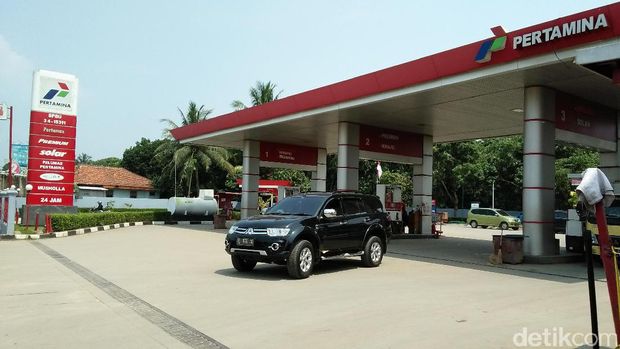 Penampakan SPBU yang Jual Pertamax-Pertalite dengan Warna Sama.