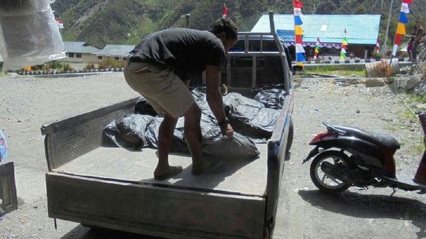 Semen Rp 500.000/sak tiba di Puncak Jaya