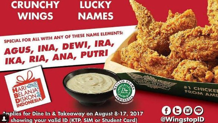 Rayakan HUT RI di 10 Resto Fast Food yang Punya Promo 17 