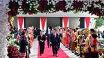 Foto: Gaya Menteri Jokowi Selfie Sebelum Sidang Tahunan
