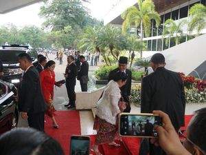Megawati dan Ketua KPK Hadiri Sidang Tahunan MPR