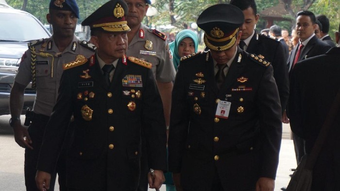 Kapolri Hadiri Sidang Tahunan MPR 16 Agustus
