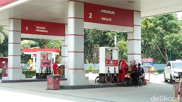 Penampakan SPBU yang Jual Pertamax-Pertalite dengan Warna Sama