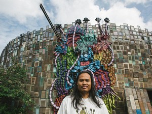 Eko Nugroho Garap Proyek Seni Mural di Kota yang Ditinggalkan di Jepang