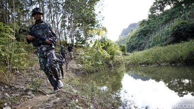 Foto: Melihat Jalur Tikus, Jalan Masuk Barang Selundupan Malaysia ke Indonesia