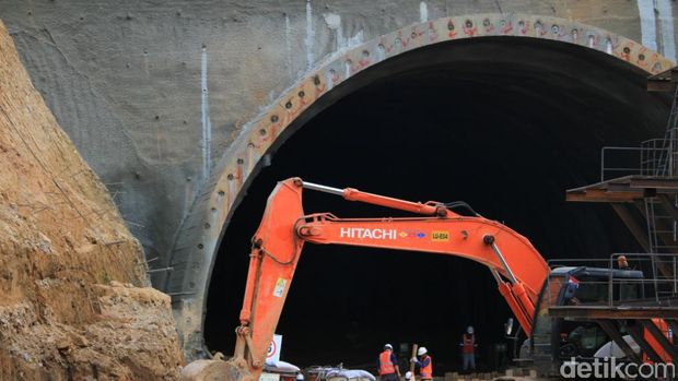Proyek terowongan tol Cisumdawu