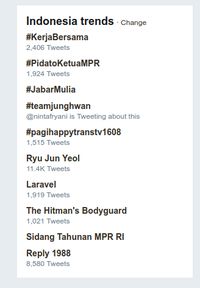 Sidang MPR Bersama Jokowi Gaungkan #KerjaBersama