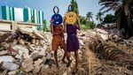 Foto: Manusia Topeng dari Afrika