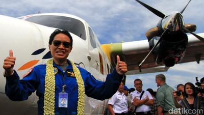 Foto: Top! Ini Pilot Wanita yang Sukses Uji Terbang N219