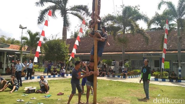 Tahanan di Rutan Trenggalek Ikut Rayakan Agutusan