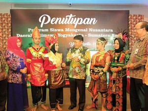 BNI Sambut Siswa Yogyakarta dan Lepas Siswa Sumbar di SMN 2017