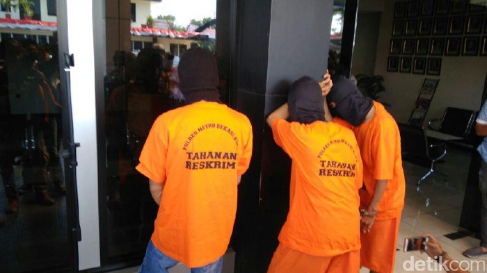 Polisi Tangkap Pencuri Motor CBR di Bekasi