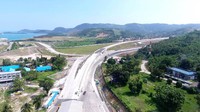 Ruas ini merupakan salah satu proyek tol yang masuk dalam Proyek Strategis Nasional (PSN) yang diatur Presiden Joko Widodo (Jokowi) dalam Perpres Nomor 3 Tahun 2016 tentang percepatan pelaksanaan PSN. (Dok. Hutama Karya).