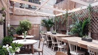 Sekilas nama kafe yang berada di New York ini seperti nama kebanyakan orang Indonesia yaitu Maman. Selain menyajikan kopi dan aneka pastry, kafe ini juga sering membuat cake bergaya rustic yang cantik.  (Foto: Istimewa)