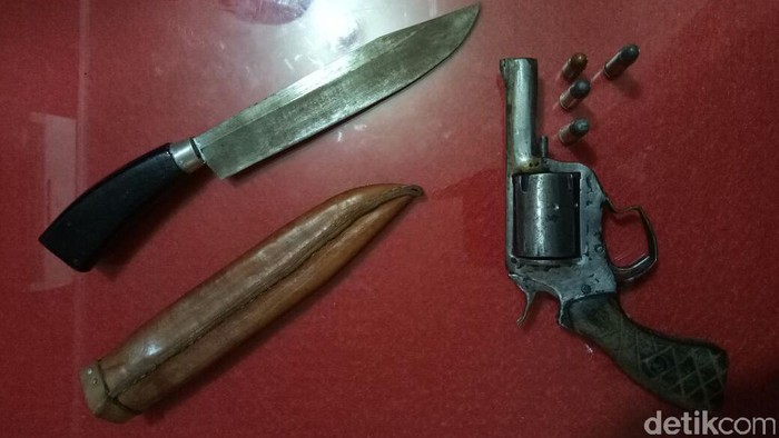 Residivis Bersenpi Asal Sumsel Ditangkap di Pekanbaru