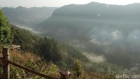 Pemandangan ala Grand Canyon. Namun yang satu ini bukan di AS, tapi di Yogyakarta (Randy/detikTravel)