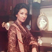 Ini foto Farida saat masih muda. Jauh dari unsur seram karena terlihat anggun dan cantik. Foto: Ist.