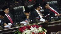 Novanto menghadiri dua sidang sebelumnya, yaitu sidang tahunan MPR dan sidang bersama DPD-DPR / Foto: Gibran Maulana Ibrahim/detikcom