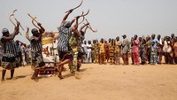 Voodoo telah menjadi bagian dari Afrika. Bukan hanya sekedar kepercayaan tapi juga tradisi seni dan budaya (Akintunde Akinleye/Reuters)