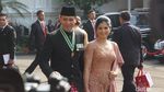 Foto: Tampil Menawan, Agus dan Annisa Pohan Ikut Upacara di Istana